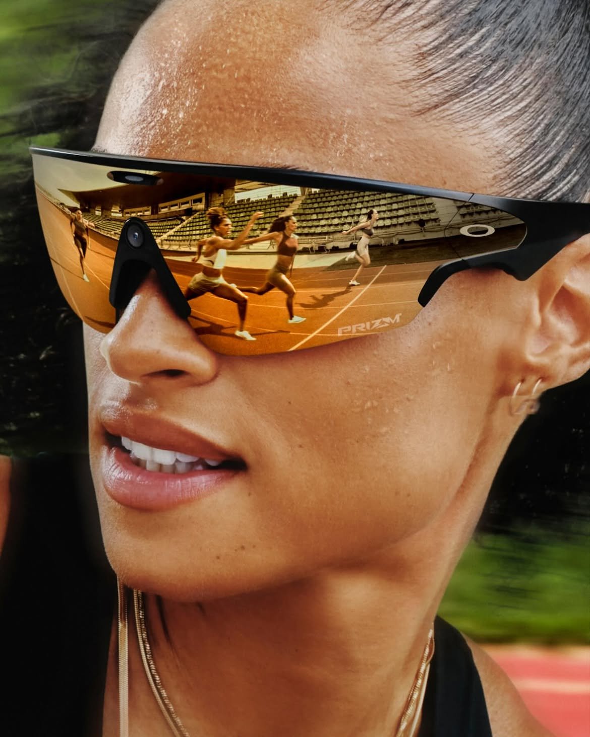 AI Oakley Meta Vanguard performance glasses