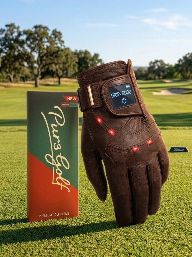 AI PUR3 golf glove product launch