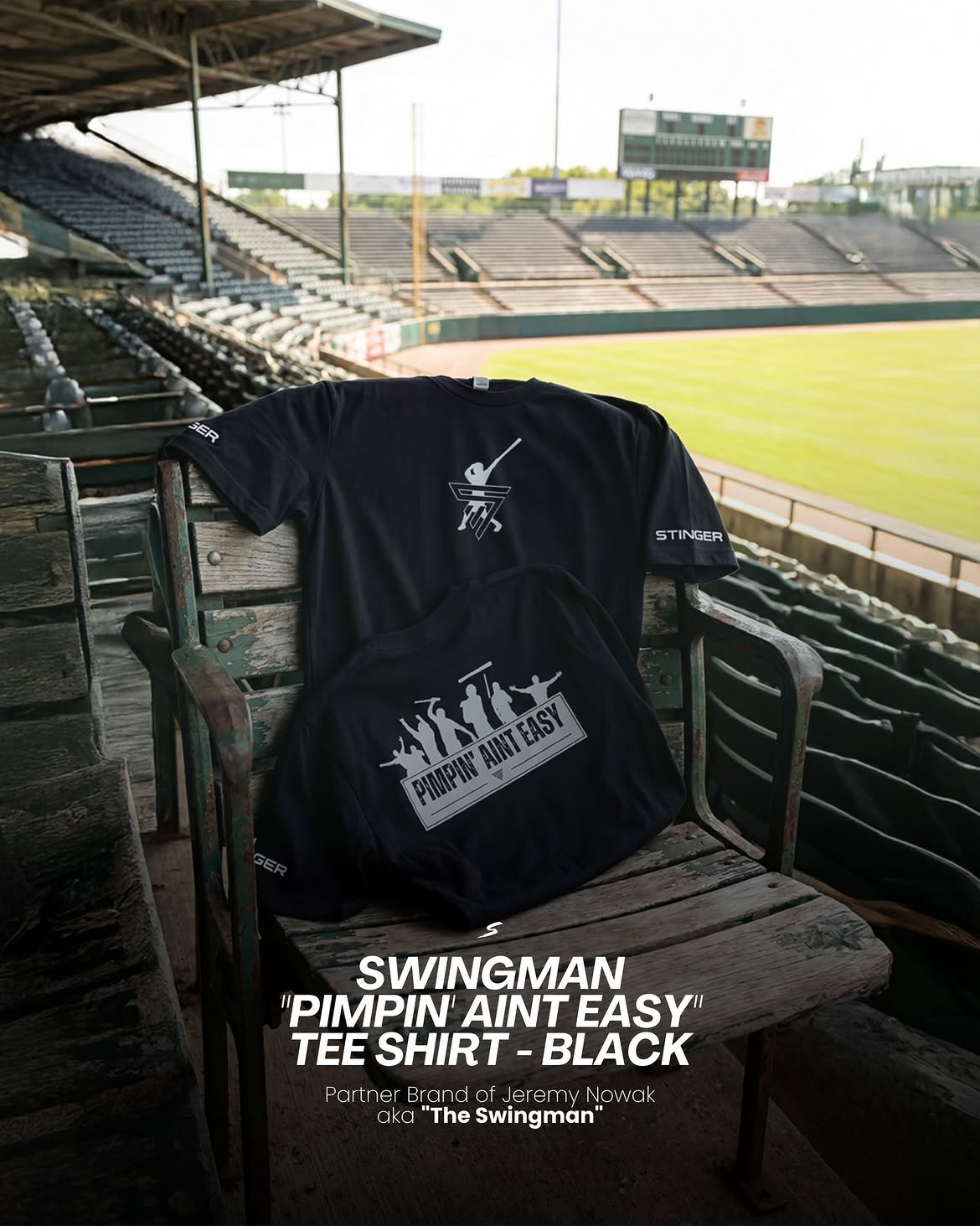 AI Swingman tee shirt product shot